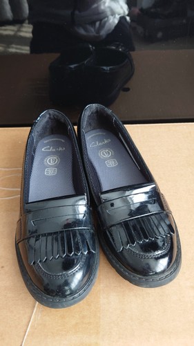 Clarks ladies girls - ladies/girls, black