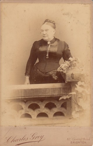 Antique photograph lady - photograph,