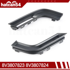 For Audi A3 8v S-line Hatchback 16-19 Front Lower Center Grille Parts A Pair