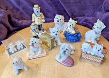 11x collectable resin "Westie"