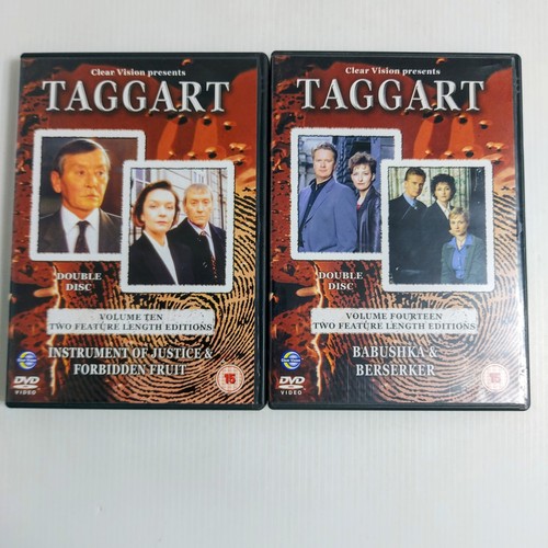 Taggart dvd lot - dvd, volumes