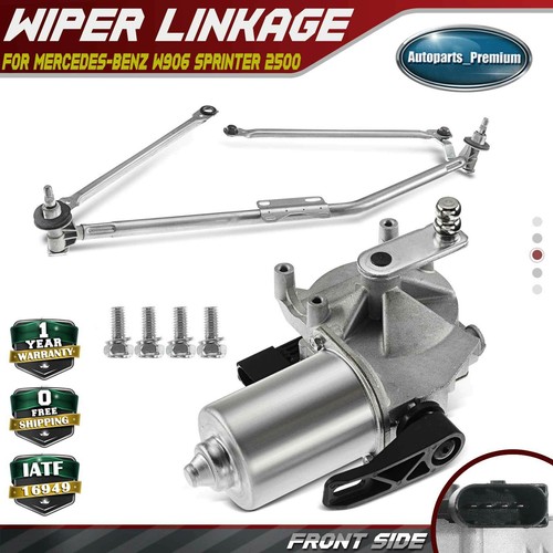 Windshield wiper linkage - windshield, &