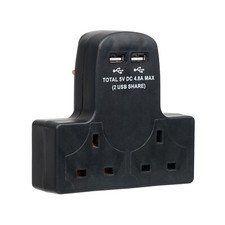 Way adaptor plug - ,