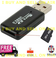 USB Memory Card Reader USB 2.0 Adapter for Micro SD SDHC SDXC TF Hi-Speed
