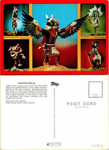 Kachina dolls hand painted - az,