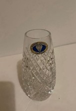 Tutbury Crystal Hand-Cut Small Vase