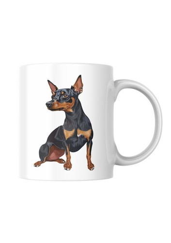 Miniature pinscher dog mug - miniature,