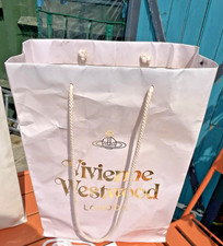 Pre Owned  Designer Gift Bag Vivienne Westwood - pale pink