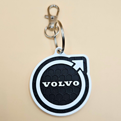 Volvo keychain plastic - keychain,