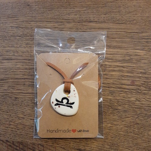 Handmade ceramic pendant - ceramic,