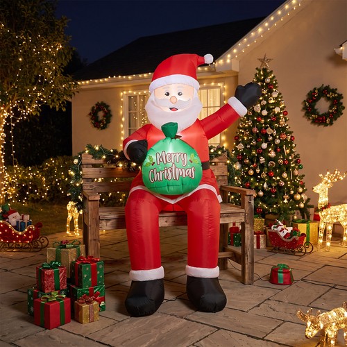 6ft christmas inflatable - christmas,
