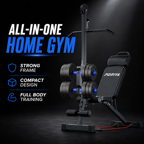 Poriya adjustable weight bench - weight,