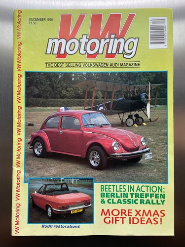 Vintage motoring 1990 - vw,