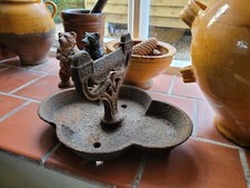 A Very Nice Small Cast Iron Boot Scraper Victorian 