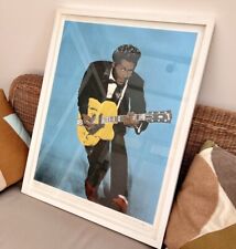 Peter Blake ‘I Love You’ Chuck Berry Signed Framed Print - The Who 