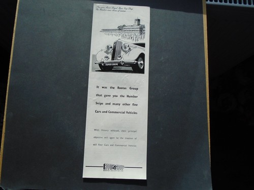 Vintage advert humber - vintage, advert: