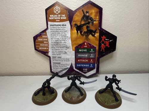 Heroscape ninjas the - ninjas, of
