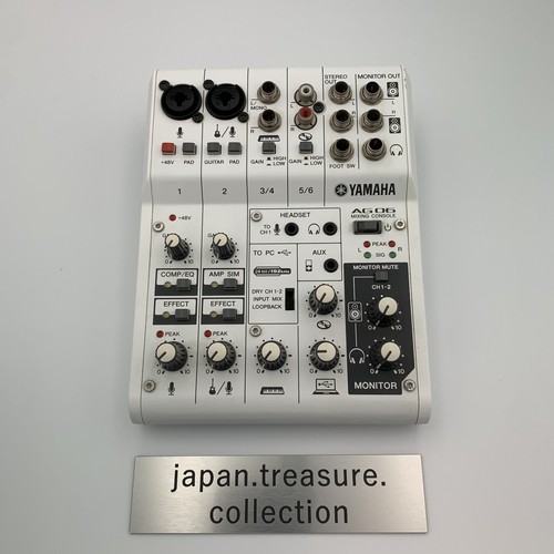 Yamaha ag06 channel - yamaha, digital