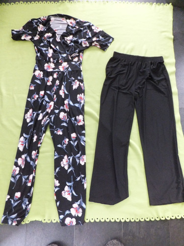 Kim black floral trouser - kim, co