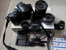 Samsung NX11 14.6MP Digital SLR Camera Kit with 18-55mm and  20mm lenses ex cond