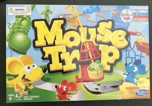 Hasbro mouse trap board game - trap,