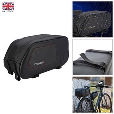 9L Waterproof Bike Pannier Rack Bag Rear Seat Saddle Trunk Bag Bicycle Bag Black
