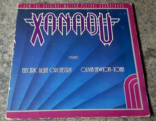 Xanadu soundtrack signed - signed, by