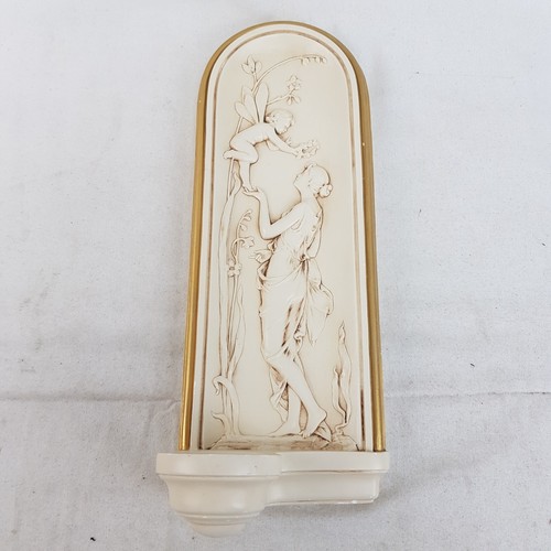 French style stone candle - stone,