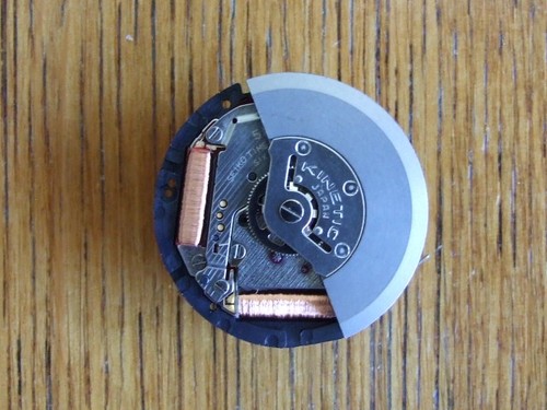 Seiko 5m63a kinetic watch - seiko,