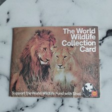 The World Wildlife Collection Card.  Complete with 16 3D CARDS from 1970s