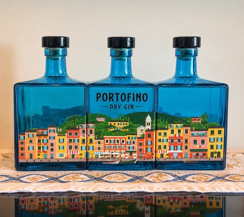 Portofino gin set empty - portofino,