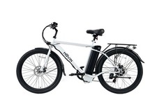 MOVIN M3 Hybrid Electric Bike 26" Tyre 250W 7 Speed E-Bike - White - EB017S26W