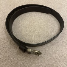 Vintage M&S 100% Real leather belt size Large Made in UK Brown Fab Quality