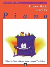Alfred's Basic Piano Theory Book Lvl 1A Piano Music  Palmer, Manus & Lethco
