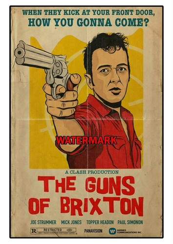 Punk poster prints a2 - x,