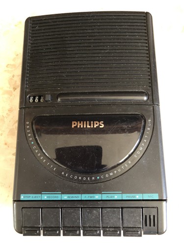Cassette tape recorder player - cassette,