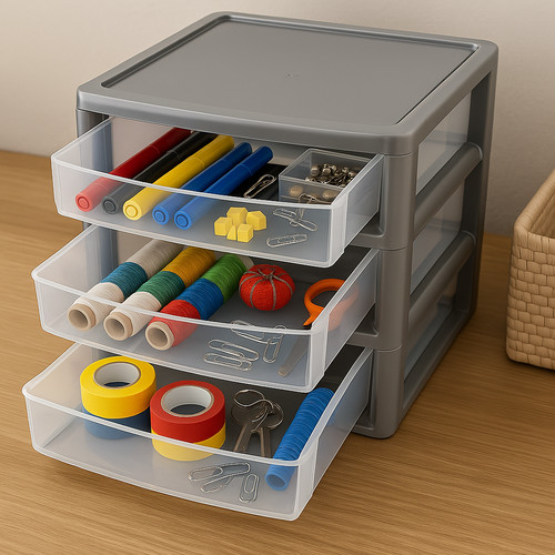Drawer plastic storage tower - drawer,