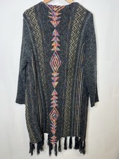 Klass Fringe Cardigan Western