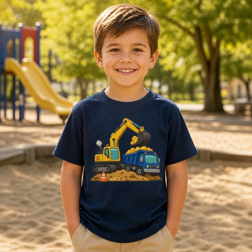 Construction digger boys - digger,