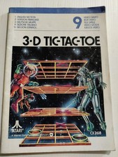3D Tic-Tac-Toe Atari 2600 Game Manual Instructions