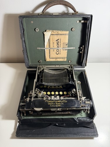 Antique corona folding - antique,