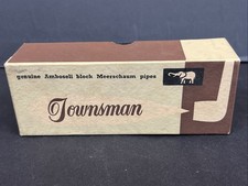 Vintage Genuine Amboseli Block Meerschaum Pipe By Townsman