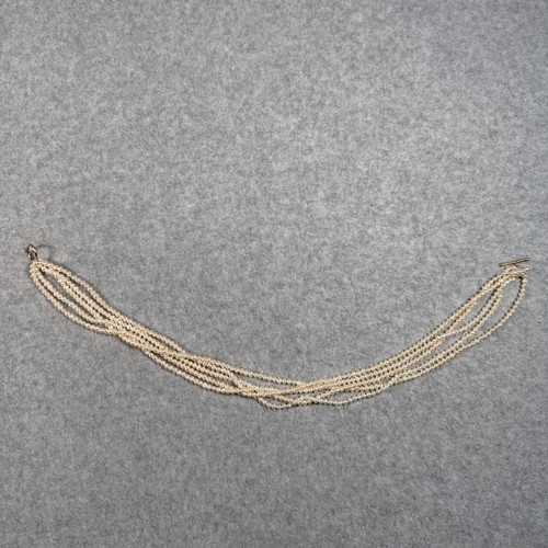 Multi strand freshwater pearl - multi,