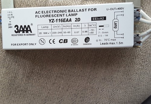 16w ballast transformer 3 - transformer,