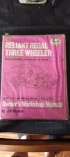 HAYNES RELIANT REGAL WORKSHOP MANUAL 1956-73 PUB 1972