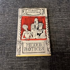 Mixed Notices - Osbert Lancaster - 1963 1st Ed