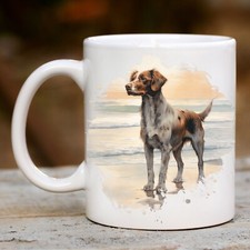 Pet Dog Mug, watercolour
