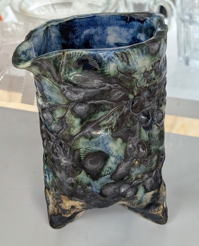 Vintage studio pottery vase - studio,