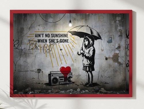 Banksy style ain - style, no