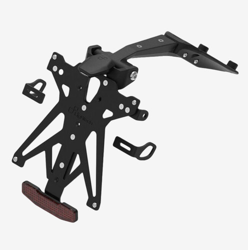 Set number plate adjustable - plate,